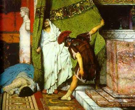 Alma-Tadema, A Roman Emperor (source: Wikimedia Commons)