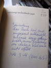 Suhrkamp-Taschenbuch 2956, Bernhard, Der Untergeher, Handschriftliche Kritik